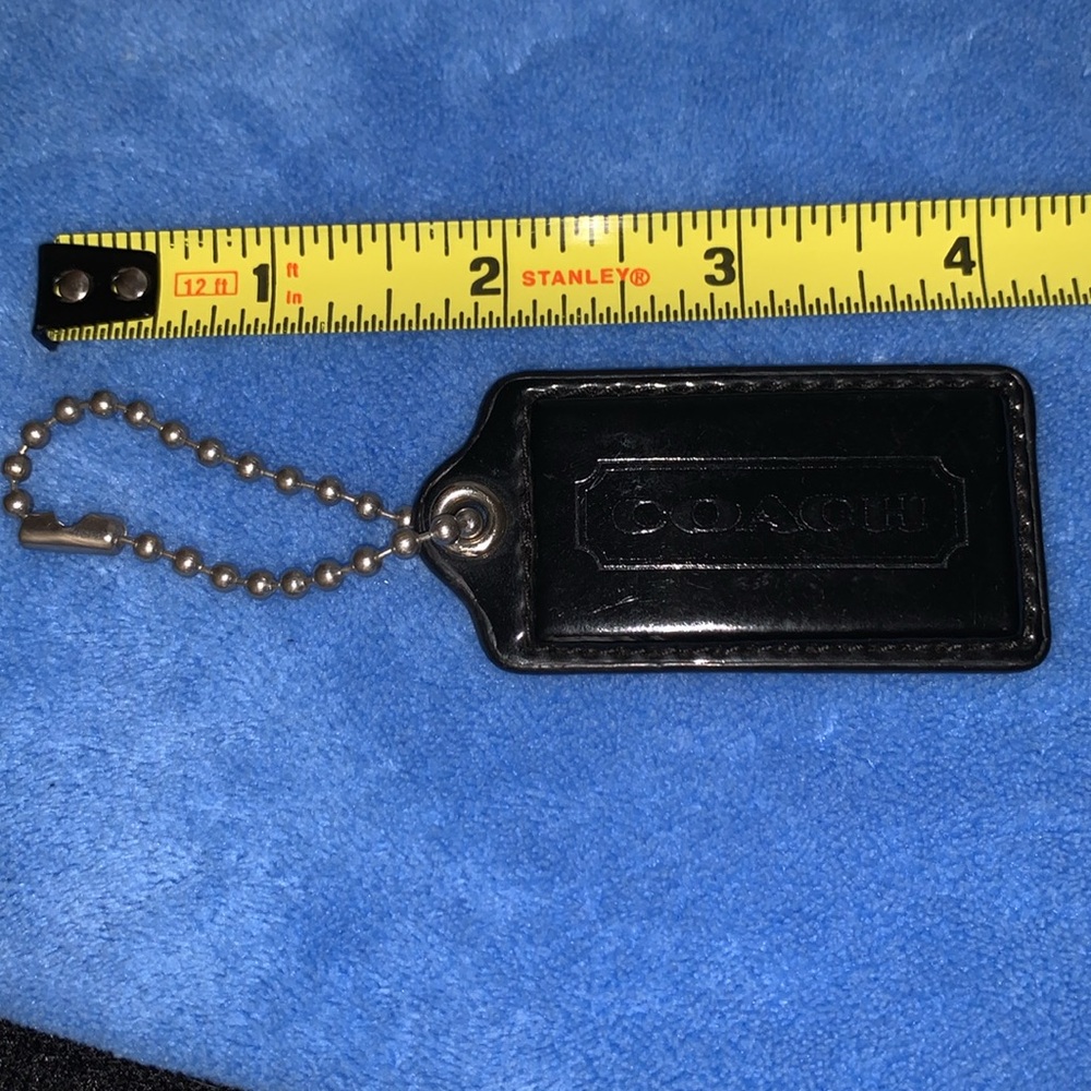Coach Black Keychain Accessory - Picture 3 of 3